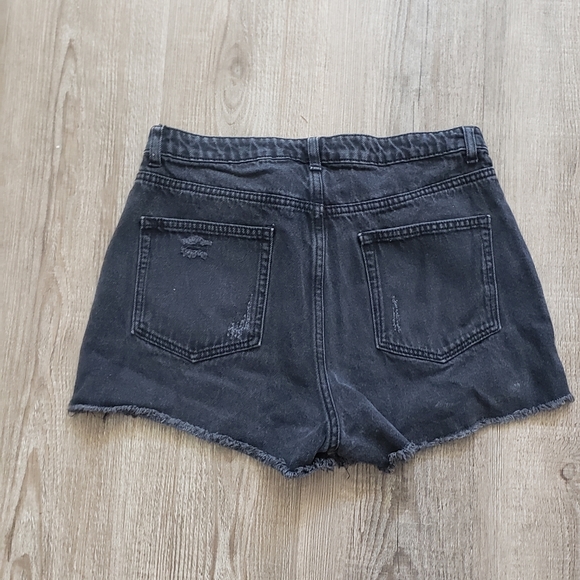 wild fable high-waisted ripped shorts size 8 - Picture 2 of 4